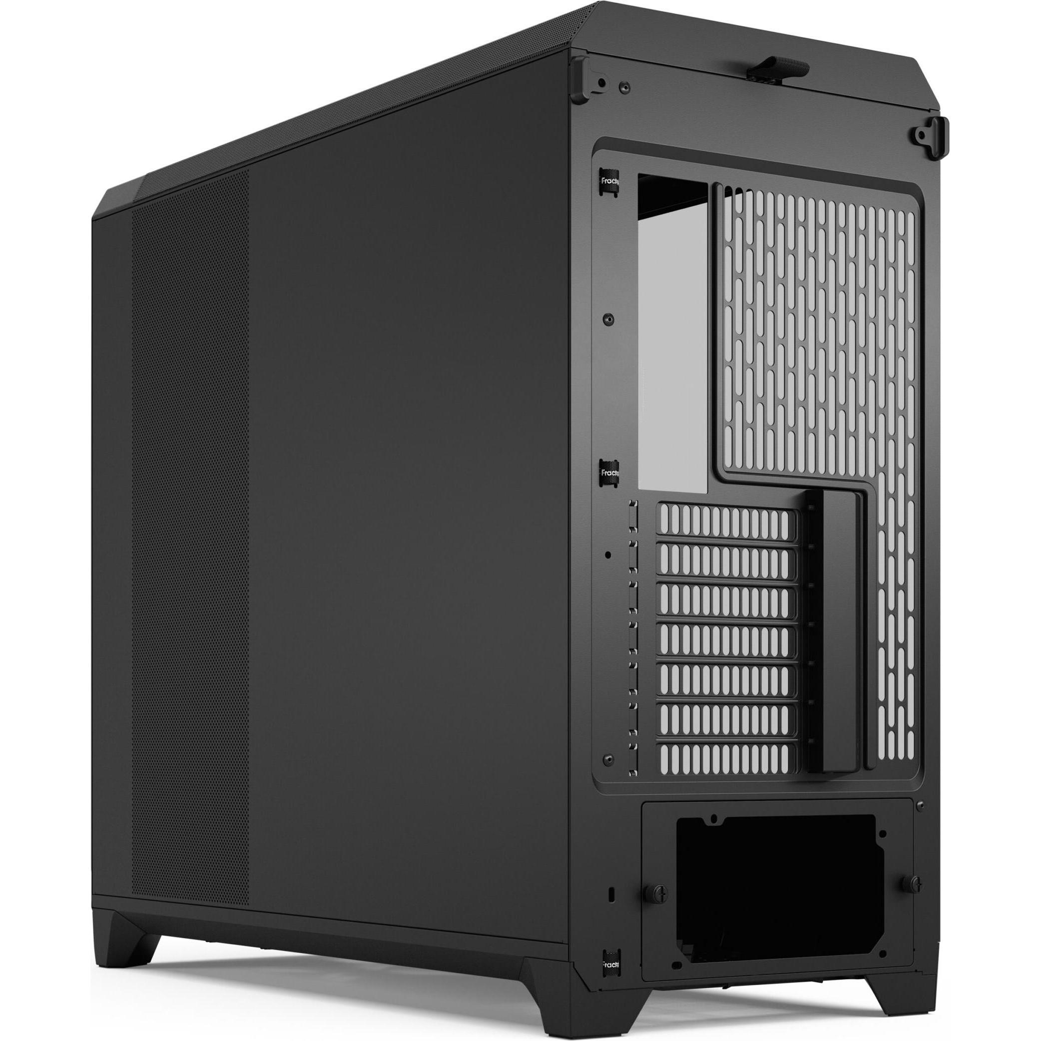 Fractal Case Meshify 3 XL Black RGB TG Light Tint (ITX, SSI CEB, ATX, SSI EEB, mATX), Case PC, Multicolore, Nero
