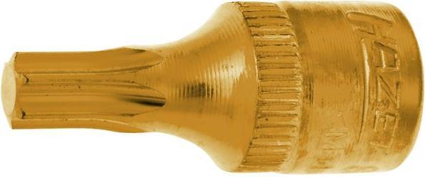 Produktbild HAZET Schraubendreher-Steckschlüsseleinsatz ∙ TORX 8502-T30 ∙ Vierkant6,3 mm (1/4 Zoll) ∙ Innen TO…