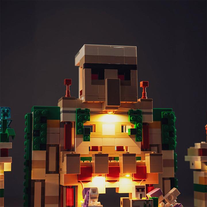 Produktbild BrickBling LED Licht Set für LEGO Die Eisengolem-Festung (21250)