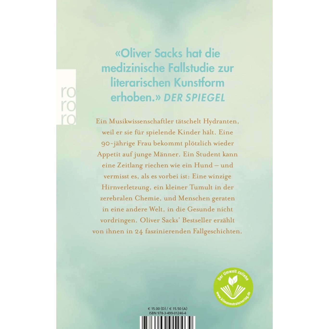 Thumbnail - Der Mann, der seine Frau mit einem Hut verwechselte, Fachbücher von Oliver Sacks, Dirk van Gunsteren, Hainer Kober