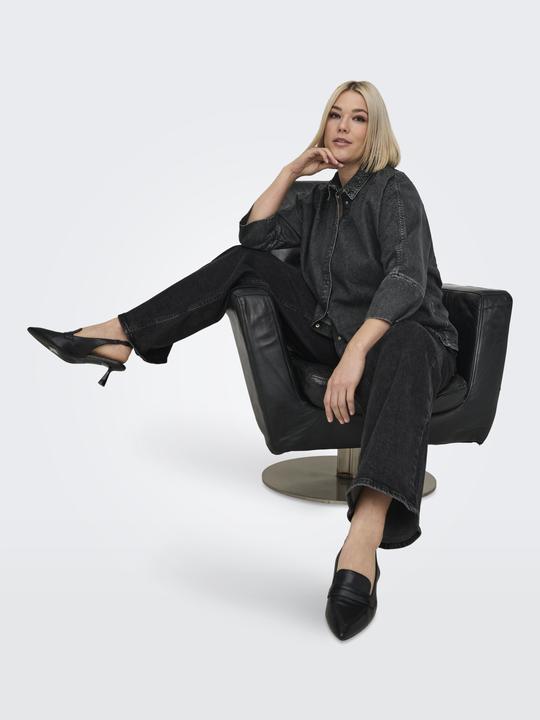 Immagine prodotto Only CARJUICY Hohe Taille Weiter Beinschnitt Jeans Jeans mit weitem Bein (W42/L30)