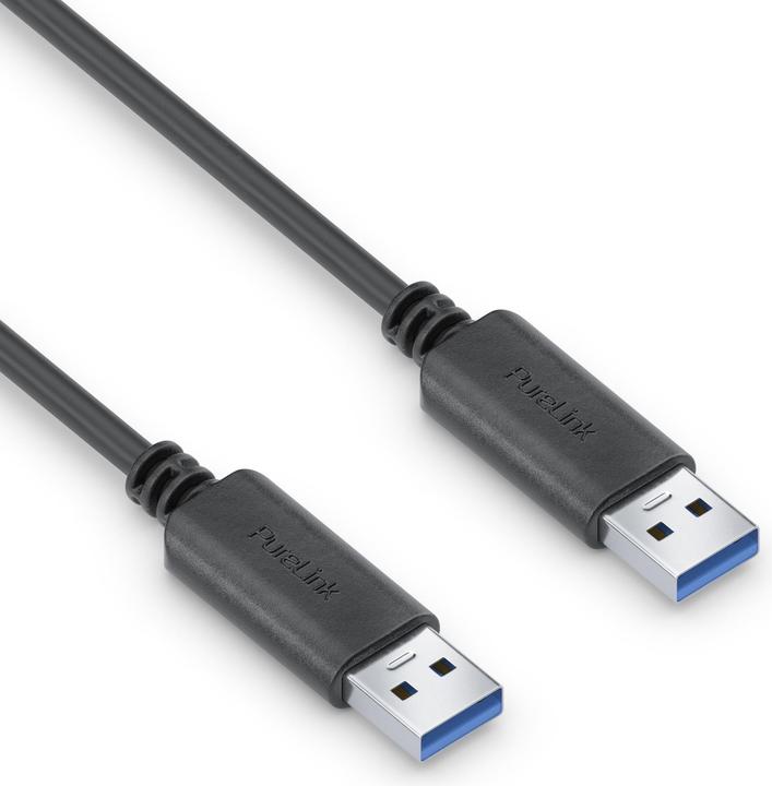 Image du produit Purelink Câble USB 3.1 (Gen 1) USB-A 1,5 m noir (1.50 m, USB 3.2 Gen 1)