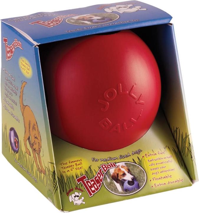 Immagine prodotto Jolly Pets Giocattolo per cani Jolly Ball Teaser (Palla giocattolo per cani)