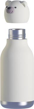 Actual product image Asobu Bestie Teddy Bear - Thermos Bottle With Straw 460 Ml (0.46 l)
