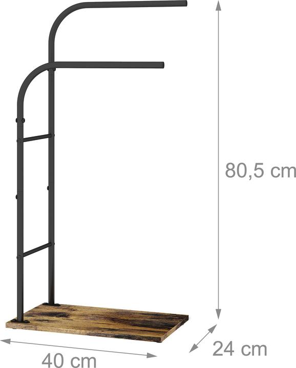 Actual product image Relaxdays towelrail