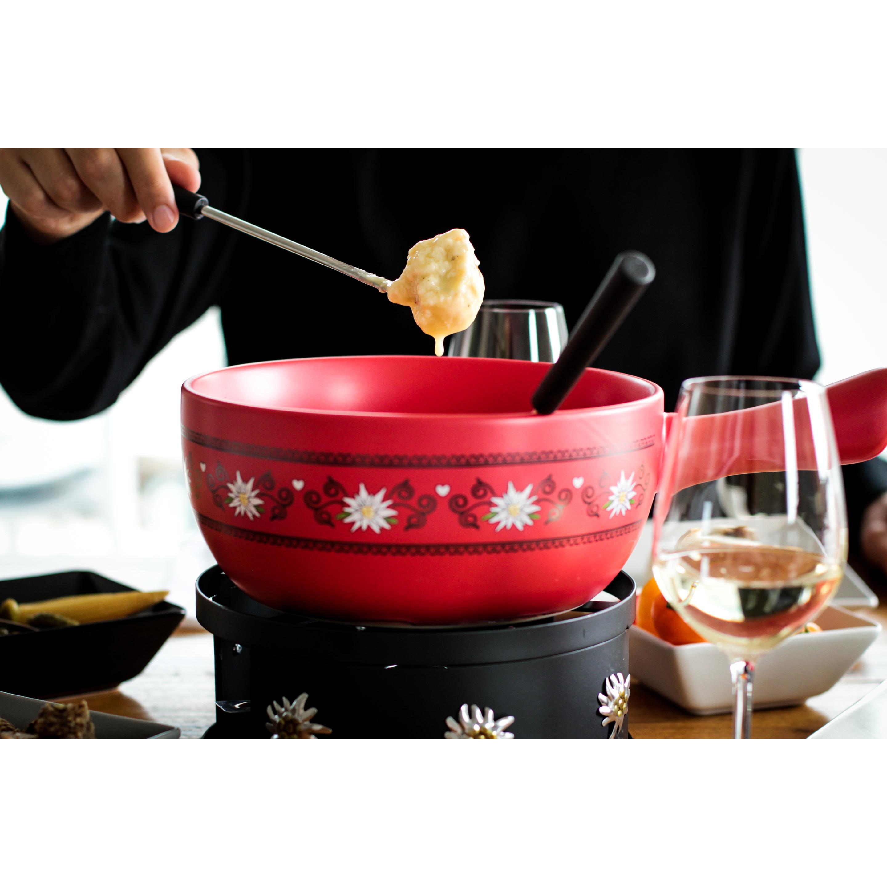 Thumbnail - Mäser Fondue, Fondue Set, Rot, Schwarz