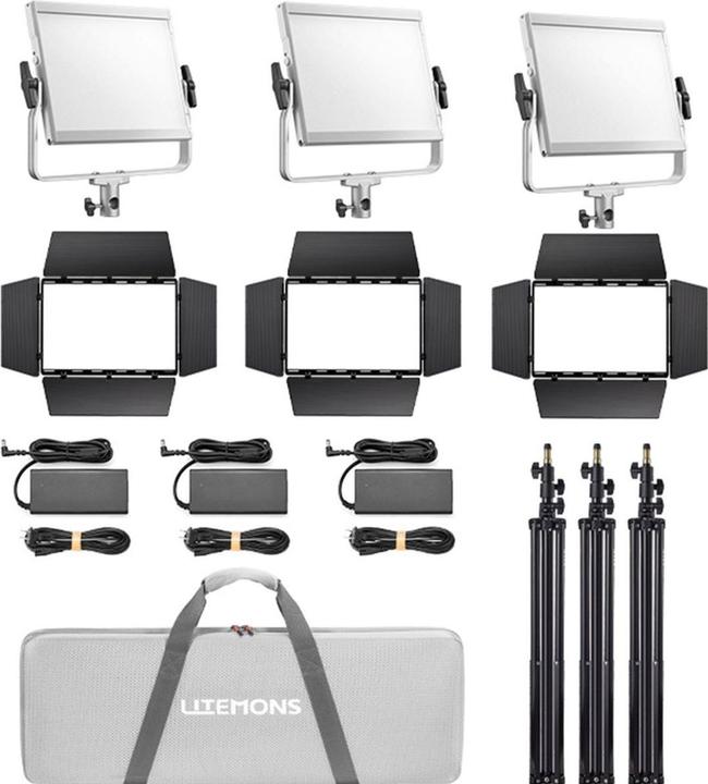 Immagine prodotto Godox LP1200R-K3 - Kit 3 x Litemons LP1200R & Accessories