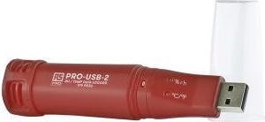 Immagine prodotto RS PRO Pro-USB-2 Registratore di dati di umidità, temperatura e punto di rugiada, -35°C +80°C / 100%RH (Custodia del dispositivo di misurazione)