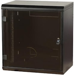 Triton Delta 4S: 19" Wandgehäuse, 12HE (12 HE, 19 Zoll Rack), Serverschrank, Schwarz