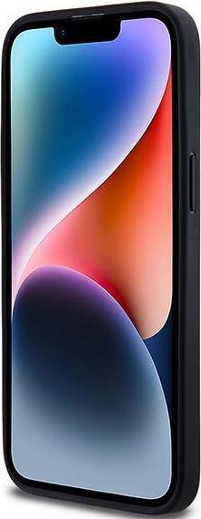 Produktbild DKNY DKHMP13LPSHRPSK iPhone 13 Pro / 13 6.1" czarny/black hardcase Leather Pattern Metal Logo MagSaf (Apple iPhone 13, Apple iPhone 13 Pro)