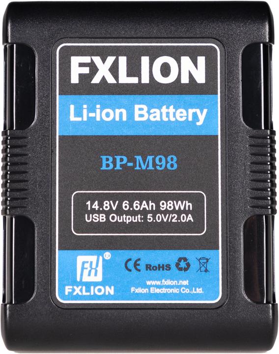 Fxlion Square BP-M98, V-Mount (Rechargeable battery)