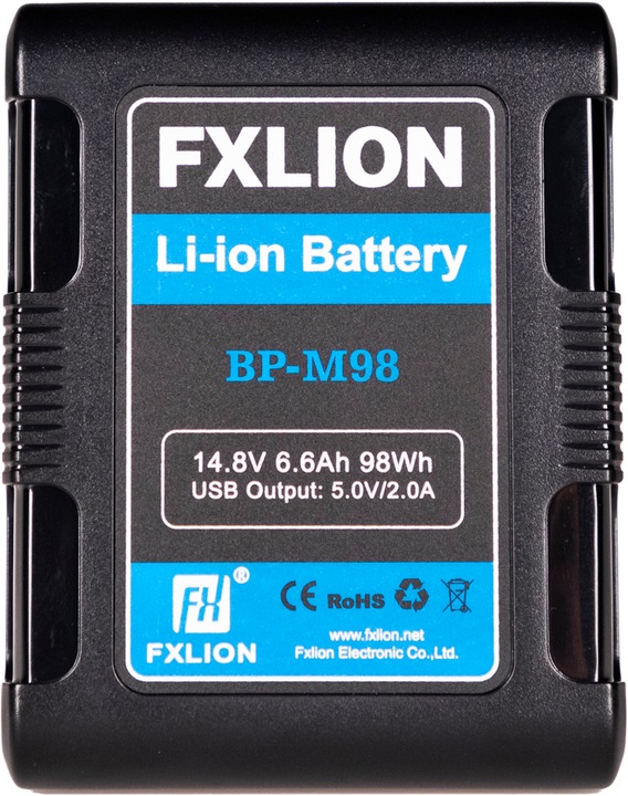 Fxlion Piazza BP-M98, V-Mount (Accumulatore di carica elettrica)