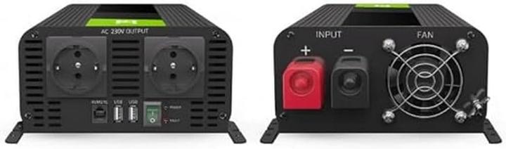 Productafbeelding GreenCell Omvormer auto 12V naar 230V zuiver sinus 1000W/2000W met