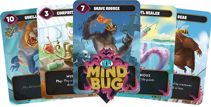 Produktbild Iello Mindbug (Französisch, 2 Spieler)