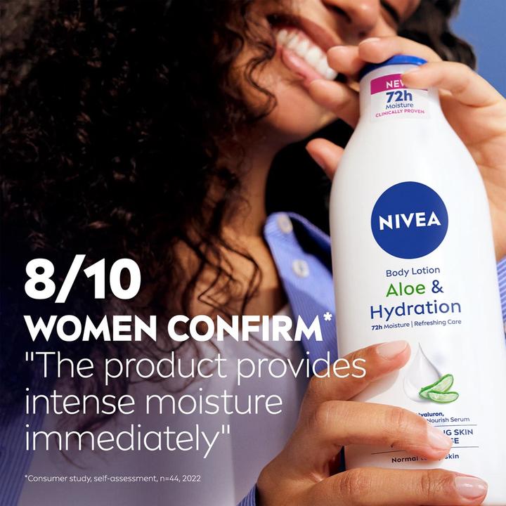 Immagine prodotto NIVEA Aloe & Hydration Body Lotion balsamo do ciała 400ml (Lozione corpo, 400 ml)