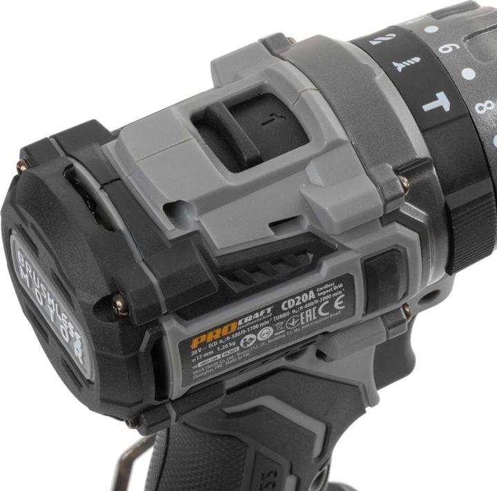 Produktbild Procraft Industrial CD20Abb Akku Schlagbohrschrauber 20 V 85 Nm Solo - ohne Akku, ohne Ladegerät