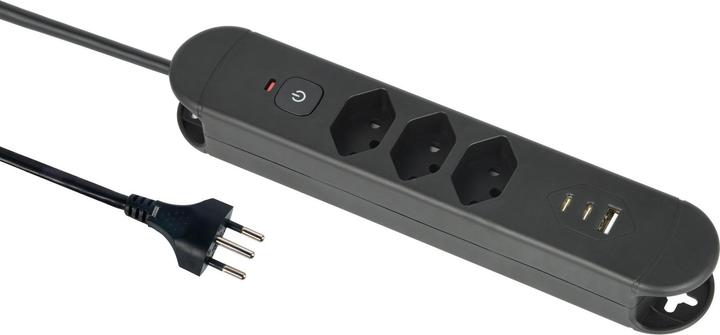 Actual product image Schönenberger Socket strip (3x, 1.80 m)