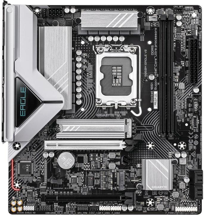 Productafbeelding Gigabyte B860M EAGLE V2 (LGA 1851, Intel B860, mATX)