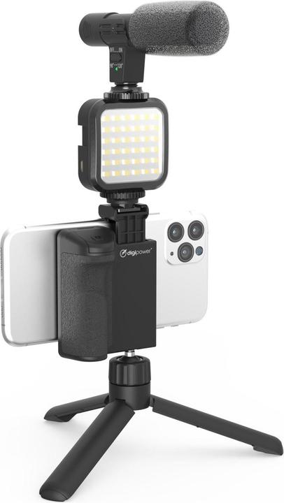 Produktbild DigiPower Vlogging Kit Follow Me (4-teilig) (Kunststoff)