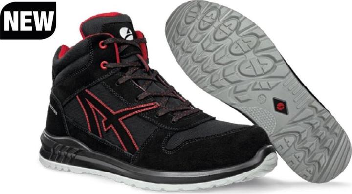 Produktbild Albatros CLIFTON MID SRC 638700210000044 Sicherheitsstiefel S3 Schuhgrösse (EU): 44 Schwarz, Rot 1 (S3, 44)