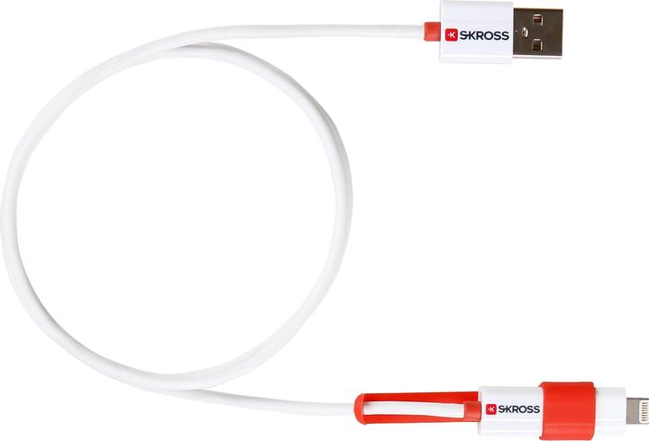 Skross 2 in 1 Charge & Sync Kabel (1 m, USB 2.0)
