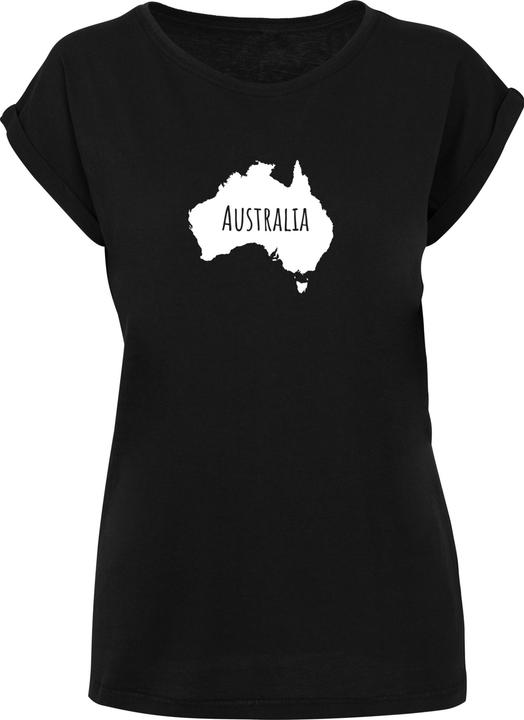 Produktbild Merchcode Ladies Australia X Extended Shoulder Tee - 116405 (L)