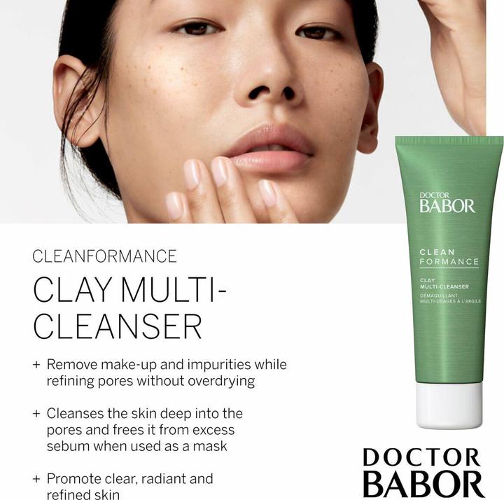 Actual product image Babor DOCTOR - Clay Multi-Cleanser (Facial cleansing wipes, 50 g)