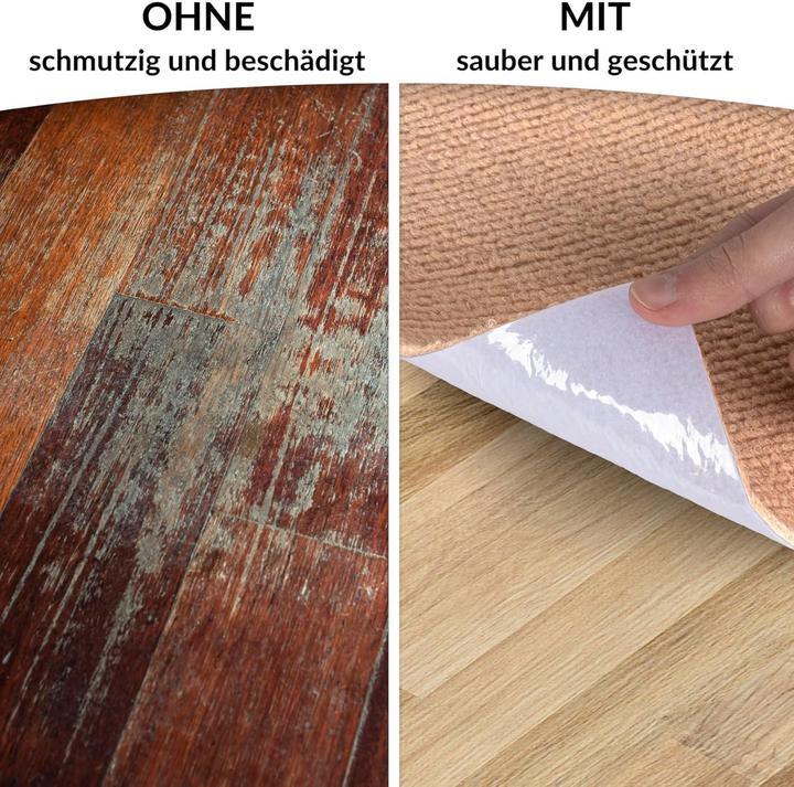 Actual product image Anro Selbsthaftende Bodenschutzmatte für Bürostuhl (90 x 120 cm)