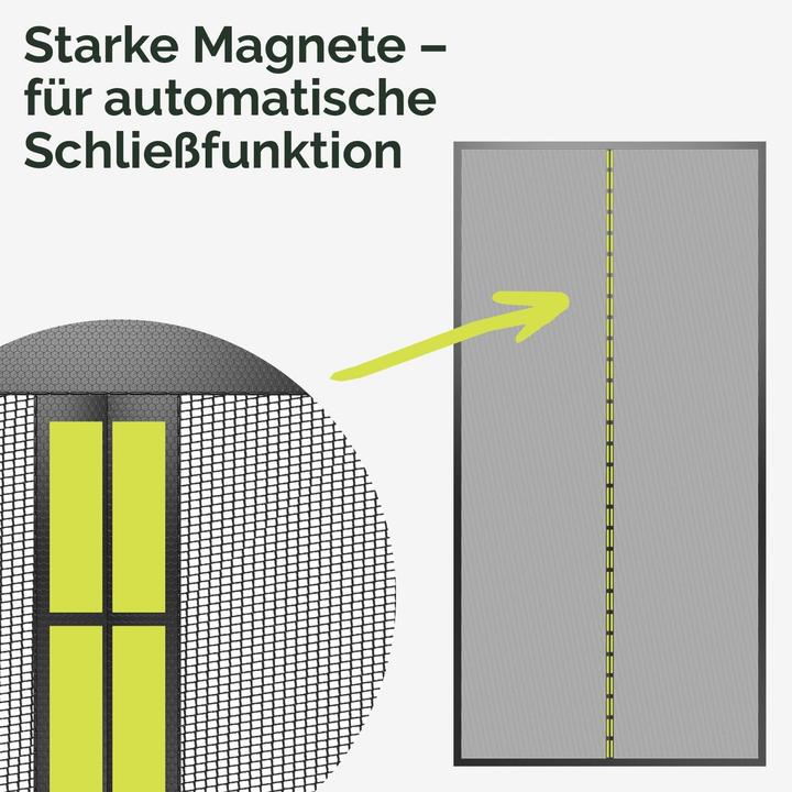Produktbild Nematek Fliegengitter Magnetvorhang (80 x 200 cm)