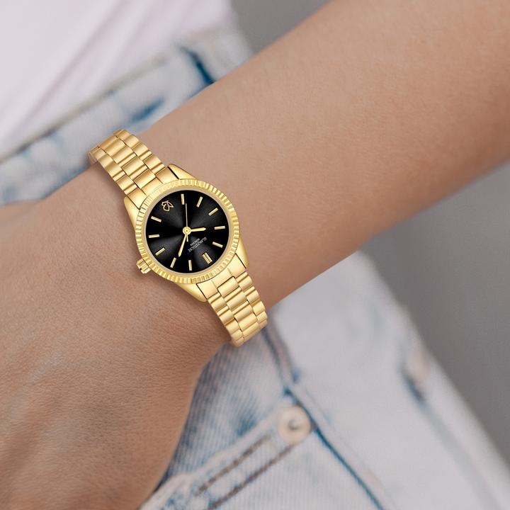 Image du produit Glanzstücke München Damen Quarzuhr gelbgold Edelstahl gelbgold - 37996 (25 mm)