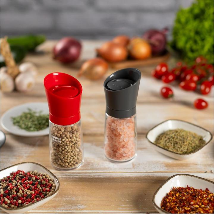 Actual product image Kuhn Rikon Tulip Grinder grey (Various spices, Herbs, Salt, Pepper)