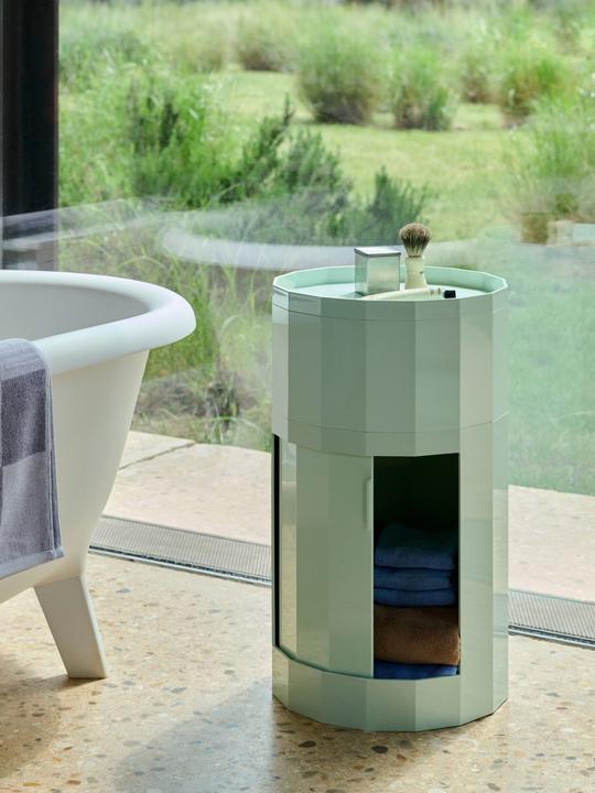 Actual product image HAY - Facet Hochschrank 66 cm - Soft Mintgrün (80 cm)