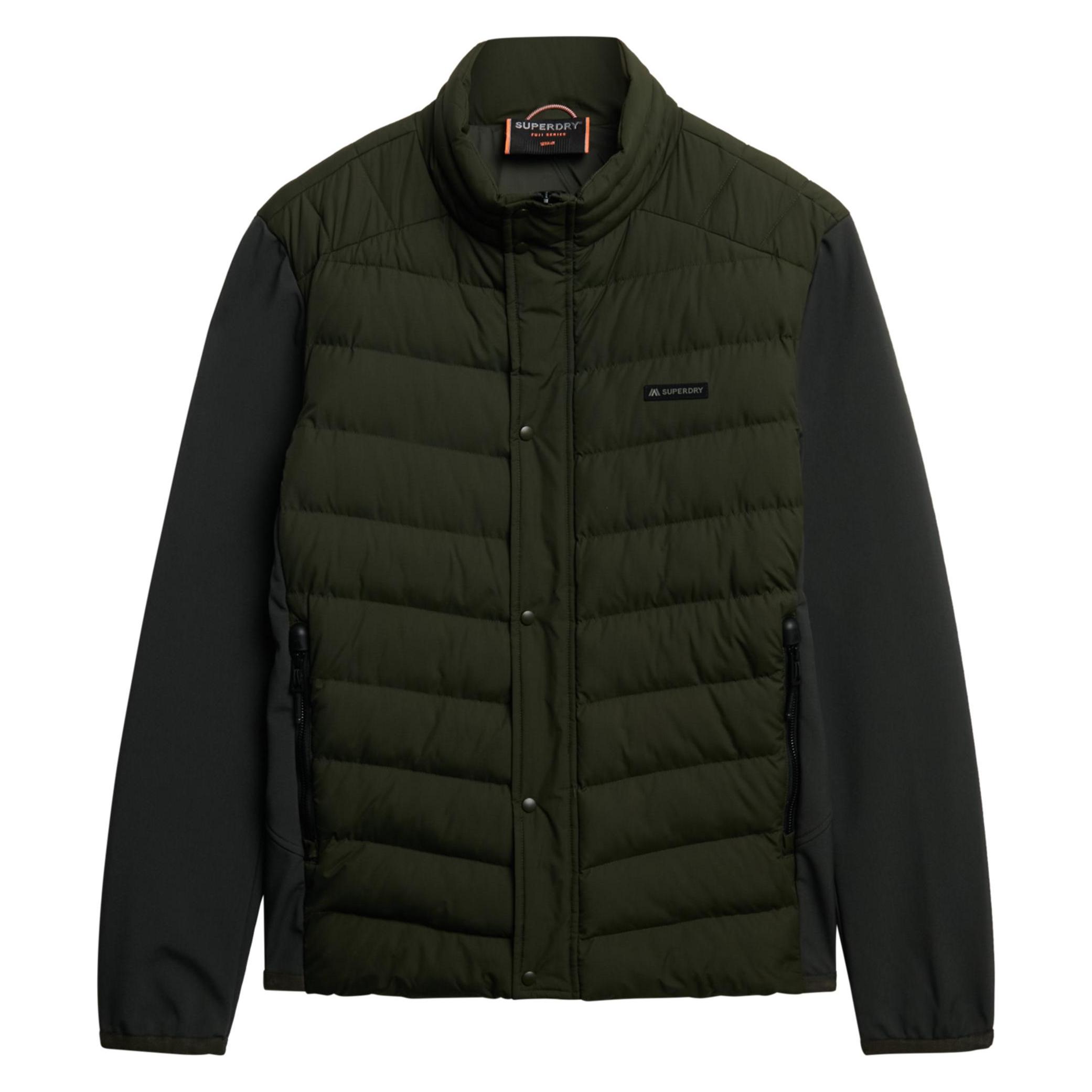 Superdry, Herren, Outdoorjacken, Giacca Softshell Storm Popper (M), Grün, M