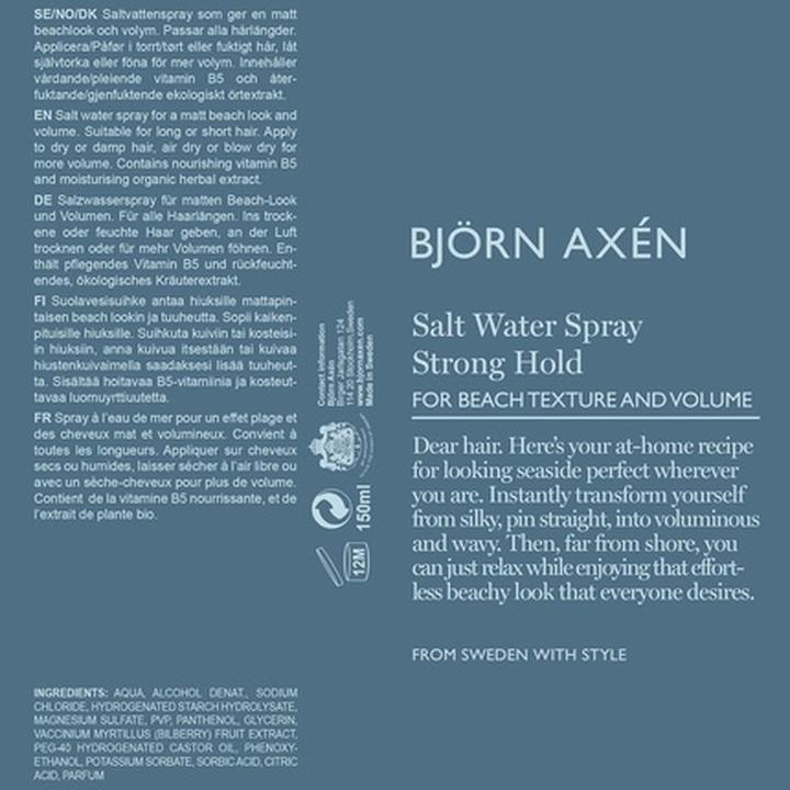 Image du produit Björn Axen Salt Water (150 ml)
