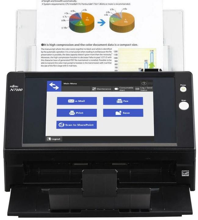 Produktbild RICOH N7100E (USB, Ethernet)