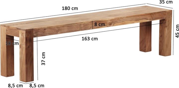 Productafbeelding Wohnling Mumbai (180 cm)