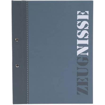 Goldbuch, Busta portadocumenti, Cartella per rapporti A4 a 2 colori blu (A4, 1 x)