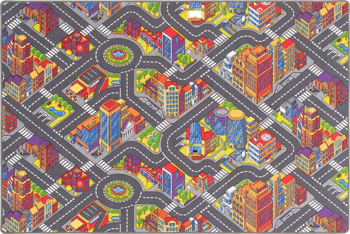 Actual product image Snapstyle Kids Play Carpet Street Rug 3D Big City (133 x 133 cm)