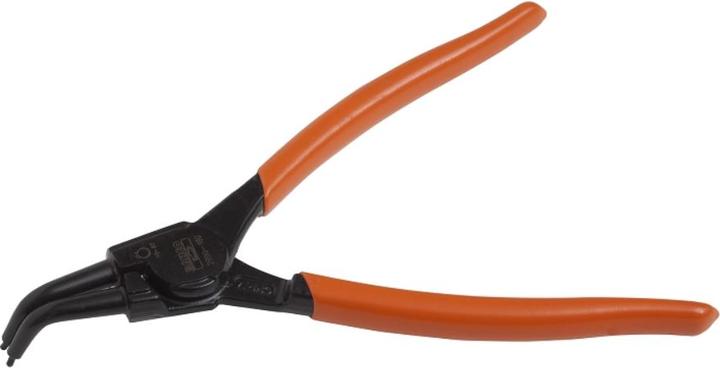 Produktbild Bahco Zange für Aussensicherungsringe mit 90° gewinkelten Backen, brüniert 180 mm (180 mm)