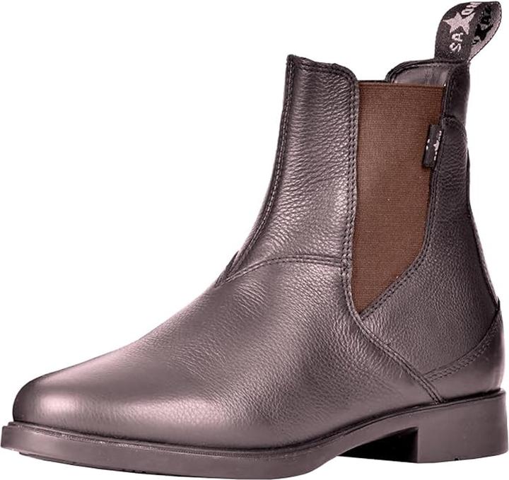Actual product image Saxon Allyn Leather Jodhpur Boots (32)