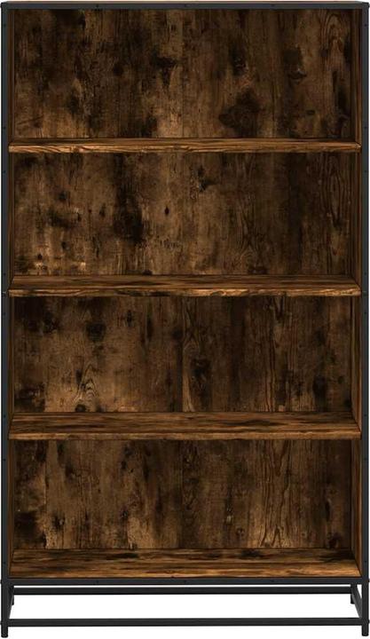 Actual product image vidaXL Bookcase Shelf Standing shelf Office shelf Storage shelf Smoked oak
