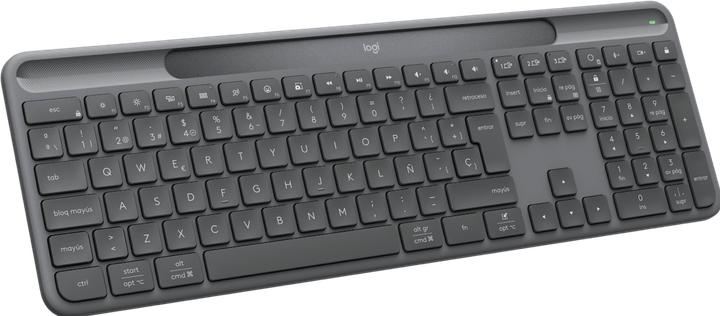 Actual product image Logitech 920-013773, RF Wireless + Bluetooth, QWERTZ, Graphite (DE, Wireless)