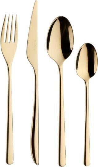 Actual product image Pintinox Florence Gold bestekcassette 6-persoons rvs 24-delig (6 pcs., Cutlery set)