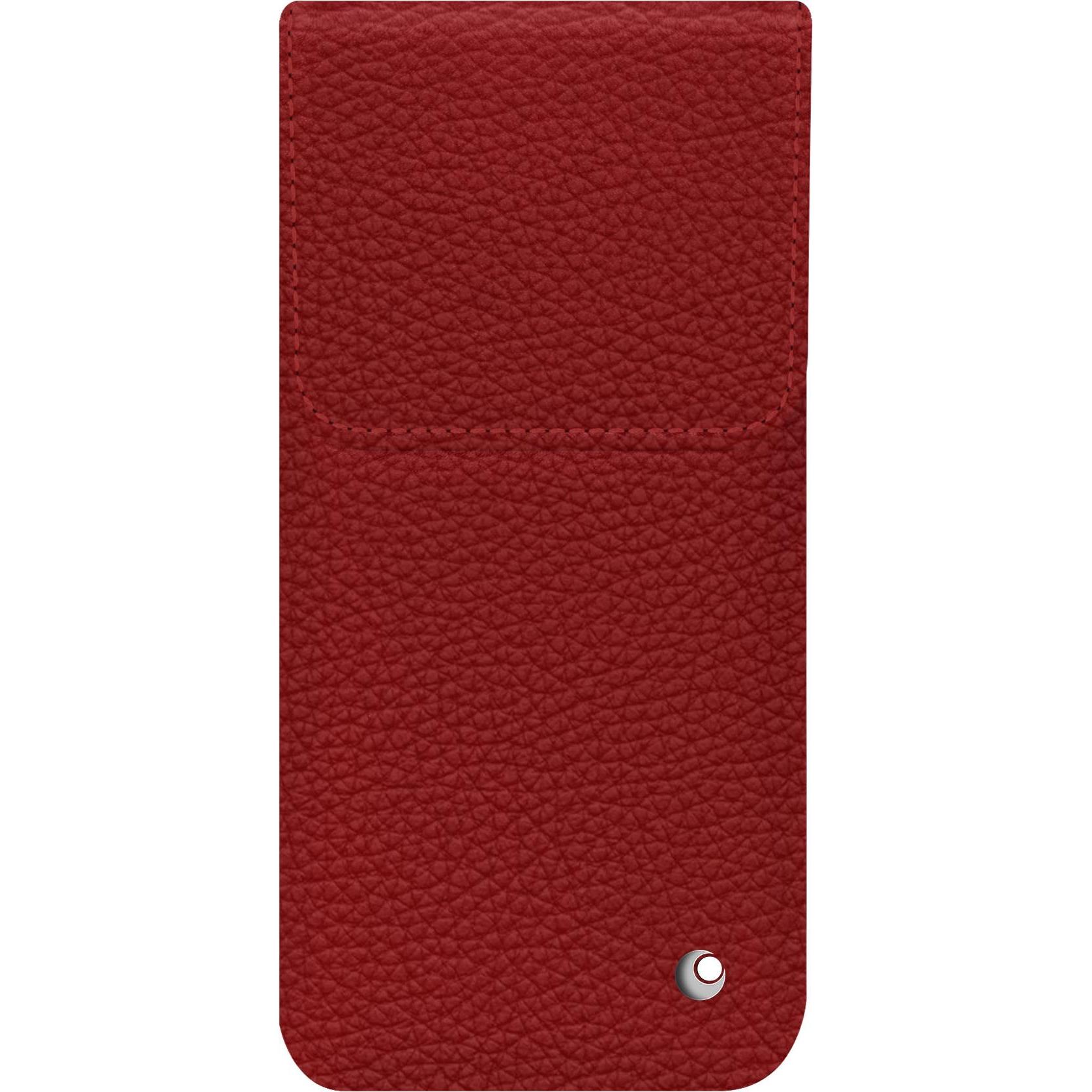 Noreve Lederschutzhülle (Google Pixel 9 Pro Fold), Smartphone Hülle, Rot