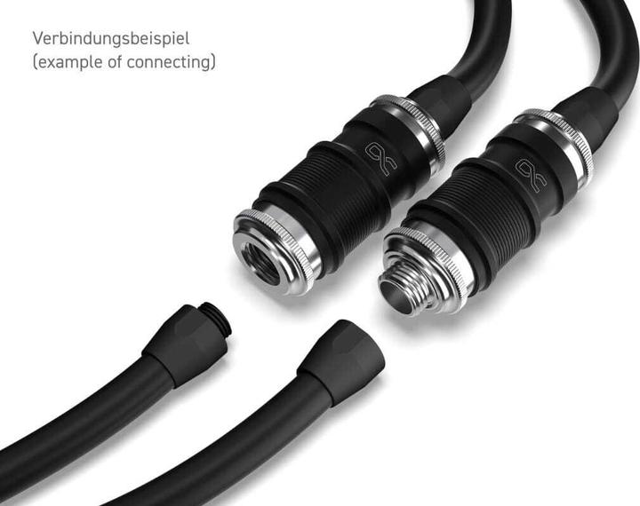 Actual product image Alphacool ANK ES quick-release fastener BLH1A PushIn Female AG