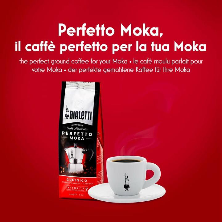 Actual product image Bialetti moka induction (4 T.)