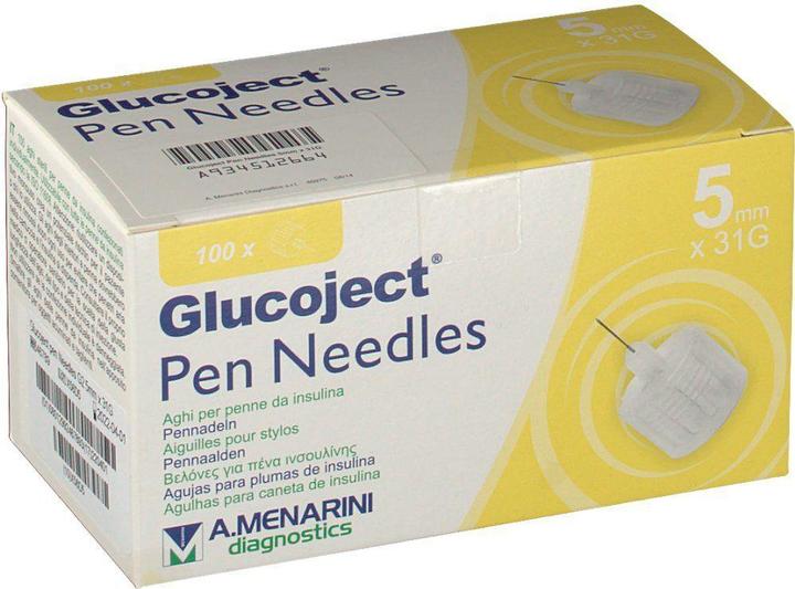 GlucoJect Aghi per penna (Aghi a penna + aghi monouso)