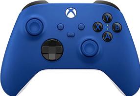 Actual product image Microsoft Xbox Wireless Controller - Shock Blue (PC, Xbox One S, Xbox One X, Xbox Series S, Xbox Series X)