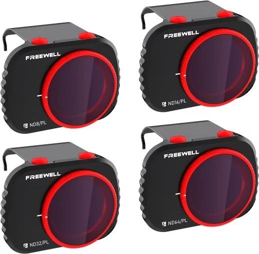 Produktbild Freewell DJI Mavic Mini Filters – Bright Day – 4 Pack (Drohnen Filter, DJI Mavic Mini)