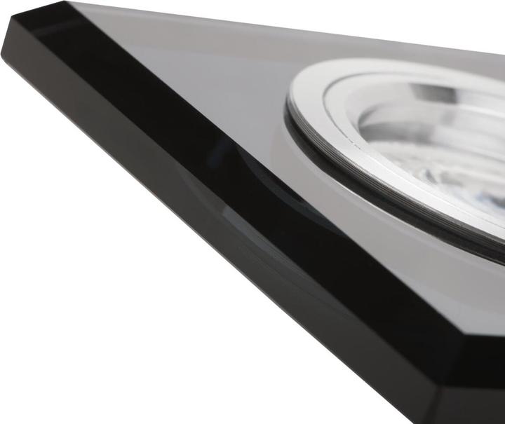 Image du produit Kanlux Cadre d'encastrement Verre Noir Rond Cristal Spot encastrable